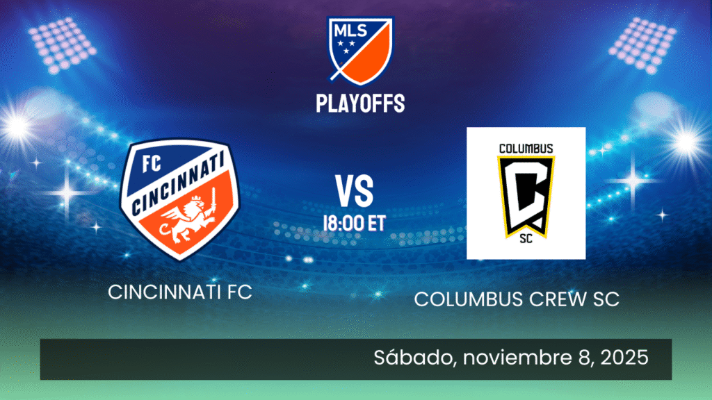 Dosis de drama a los Playoffs de la MLS cincinnati vrs columbus casillero deportivo