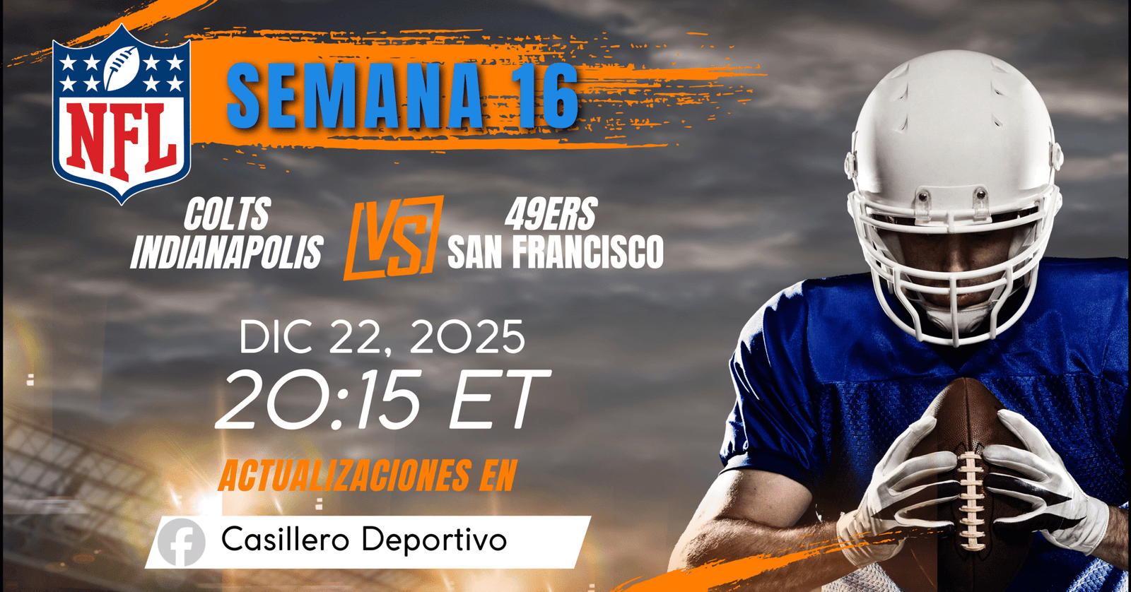 orange and black football match facebook post (anuncio para facebook) (2)